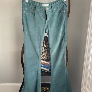 Free People Corduroy Flare Jeans